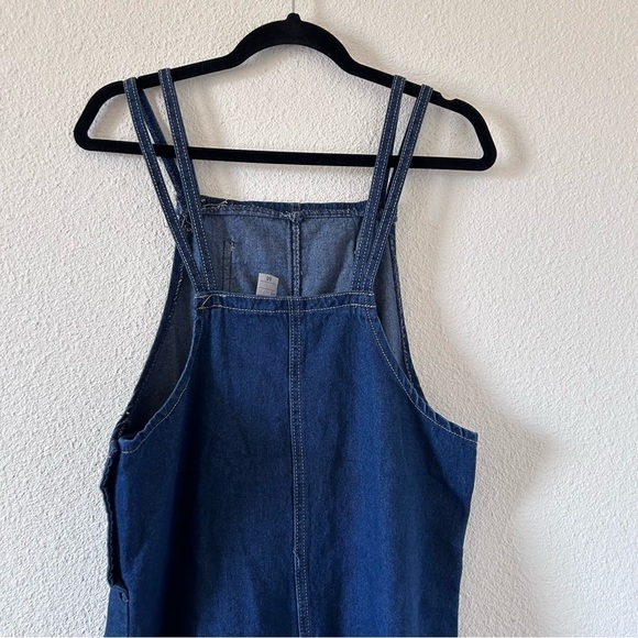 M Jeans Women’s Skirt Overall Medium Blue cottage Core Western Coastal Rodeo - Picture 8 of 10